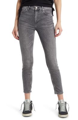 AllSaints Dax High Waist Ankle Skinny Jeans in Washed Grey