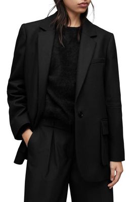 AllSaints Jessa Blazer in Black