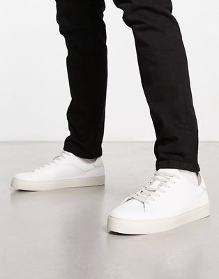 AllSaints Klip low top sneakers in white