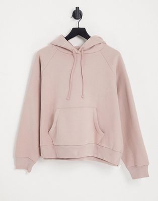 AllSaints loves you talon hoodie in pink