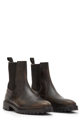 AllSaints Melos Chelsea Boot in Brown