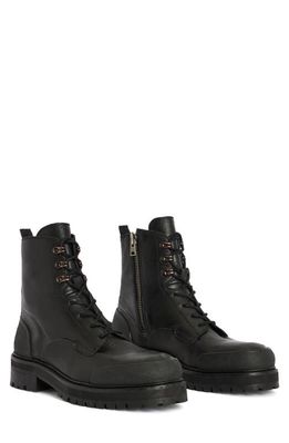 AllSaints Mudfox Lace-Up Boot in Black