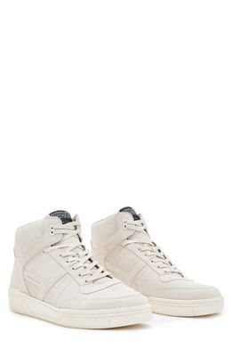 AllSaints Pro High Top Basketball Sneaker in Taupe