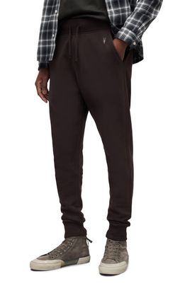 AllSaints Raven Cotton Joggers in Brooklyn Brown