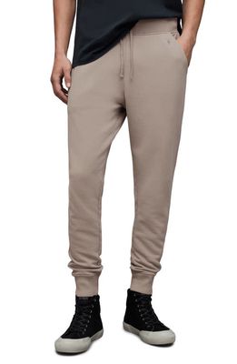 AllSaints Raven Slim Fit Sweatpants in Stone Taupe