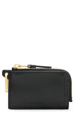 AllSaints Remy Leather Wallet in Black