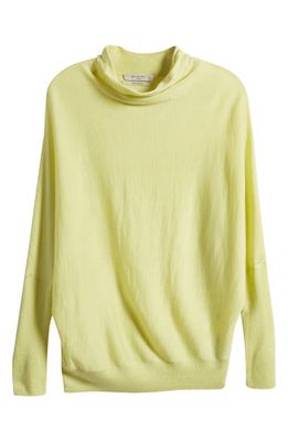 AllSaints Ridley Merino Wool Sweater in Citronella Yellow