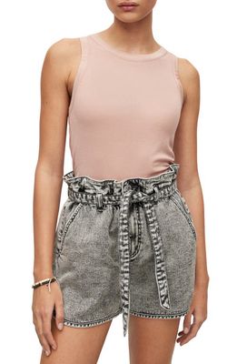 AllSaints Rina Tank Top in Soft Pink