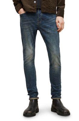 AllSaints Ronnie Stretch Jeans in Indigo