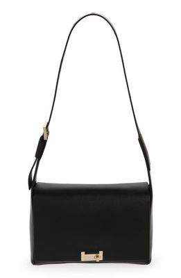 AllSaints Sasha Leather Crossbody Bag in Black