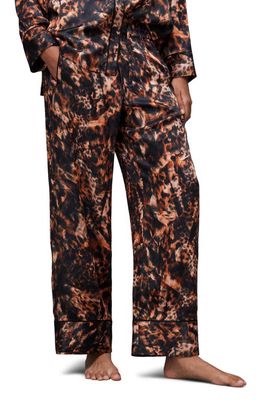 AllSaints Sofi Spark Drawstring Pants in Brown