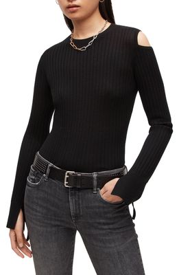 AllSaints Women's Melodie Wool Sweater in Black
