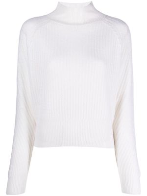 Allude cashmere knit jumper - White