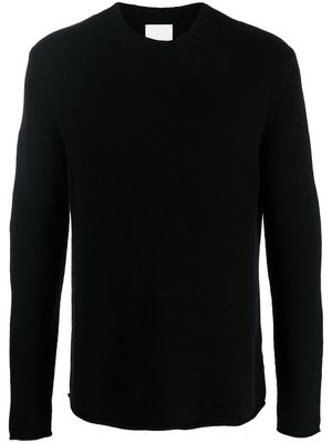 Allude fine-knit cashmere jumper - Black