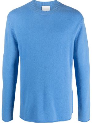 Allude fine-knit cashmere jumper - Blue