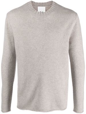 Allude fine-knit cashmere jumper - Grey