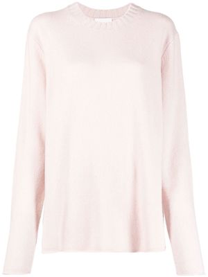 ALLUDE fine-knit cashmere jumper - Pink
