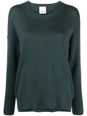 Allude fine-knit cashmere sweatshirt - Green