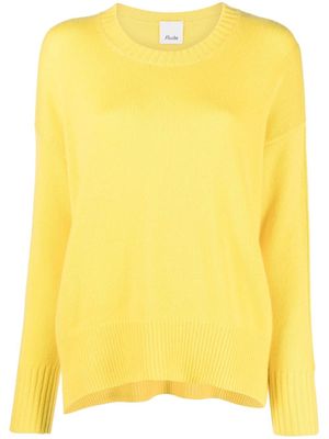 Allude fine knit jumper - Yellow