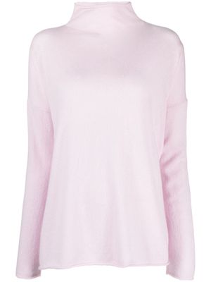 Allude high-neck cashmere jumper - Pink
