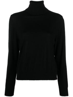 Allude high-neck woollen jumper - Black