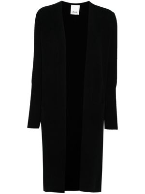 Allude long knitted cardigan - Black