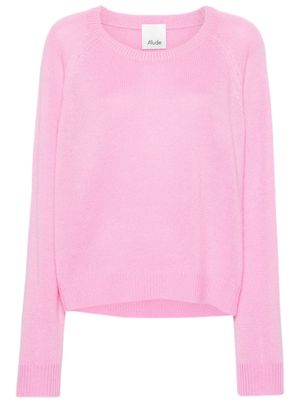 Allude long-sleeve jumper - Pink