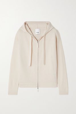 Allude - Wool And Cashmere-blend Hoodie - Off-white