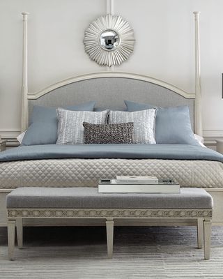 Allure Upholstered Queen Panel Bed