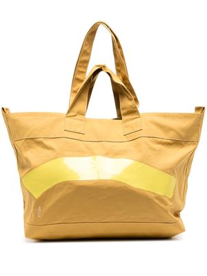 Ally Capellino Gary cotton tote bag - Yellow
