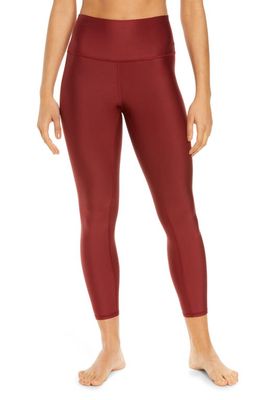 Alo Airlift High Waist 7/8 Leggings in Cranberry