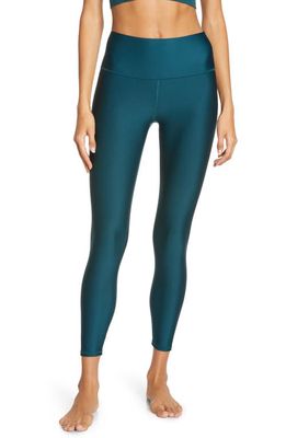 Alo Airlift High Waist Leggings in Galactic Teal