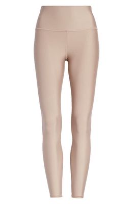 Alo Airlift High Waist Midi Leggings in Taupe