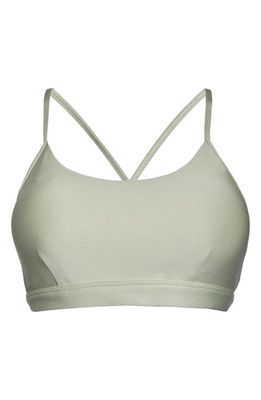 Alo Airlift Intrigue Bra in Limestone