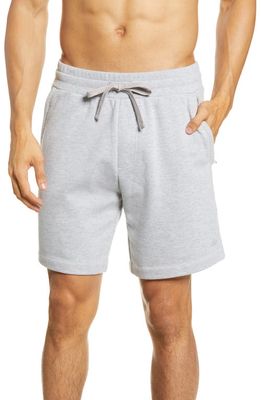 Alo Chill Shorts in Athletic Heather Grey