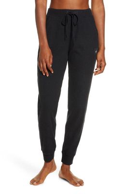 Alo Muse High Waist Rib Joggers in Black