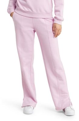 Alo Straight Leg Sweatpants in Sugarplum Pink
