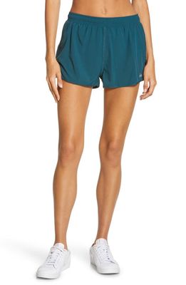 Alo Stride Shorts in Galactic Teal