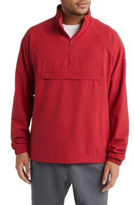 Alo Touchline Water Resistant Anorak in Victory Red
