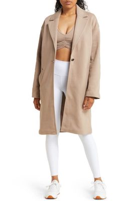 Alo VIP Trench Blazer in Taupe