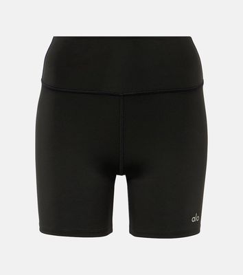 Alo Yoga Airlift Energy high-rise jersey shorts