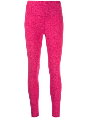 Alo Yoga logo-print detail leggings - Pink