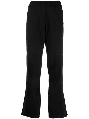 Alo Yoga logo-print detail tear-away trousers - Black