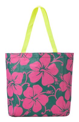 Aloha Collection Hana Hou Reversible Splash Proof Tote in Watermelon