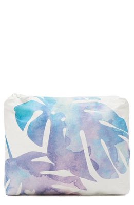 Aloha Collection Small Water Resistant Tyvek Zip Pouch in Dawn
