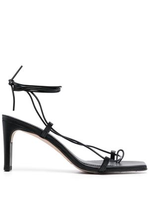 ALOHAS Bellini square-toe sandals - Black