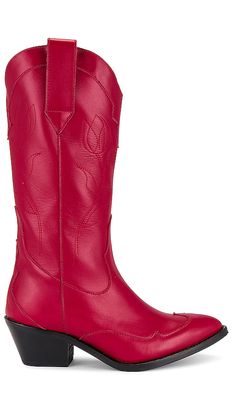 ALOHAS Liberty Boot in Red