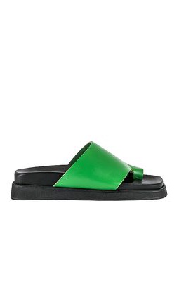 ALOHAS Toe Ring Sandal in Green
