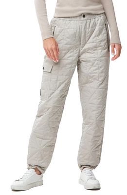 Alp N Rock Cora Water Repellent Quilted Pants in Stone