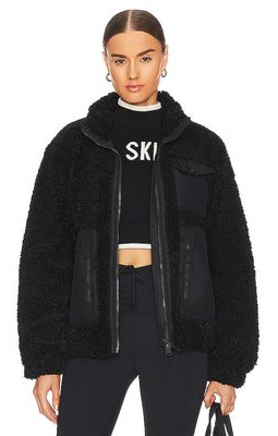 Alp N Rock Noelle Shearling Jacket in Black